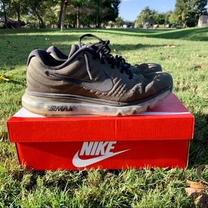 Nike Air Max 2017 ‘Olive Green’ Athletic Shoes - Men’s Size 10